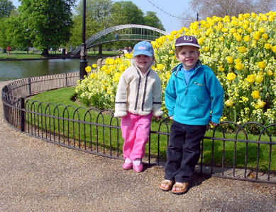 More spring colours at the embankment