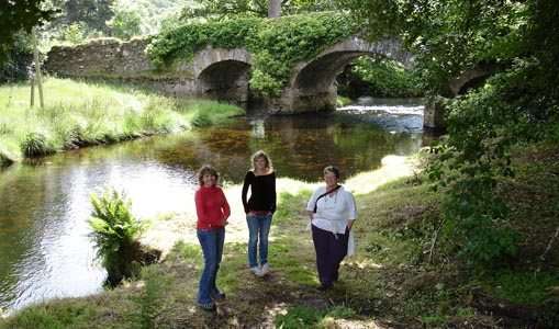 Sunshine, scenic beauty, good company... what more could you want?