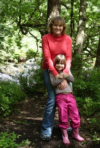 A walk along the river at Laragh