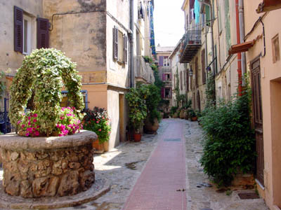 Another street in La Turbie