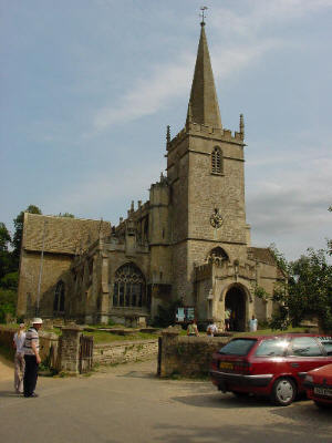 The abbey in Lacock - apparently some scenes from a Harry Potter movie were filmed here